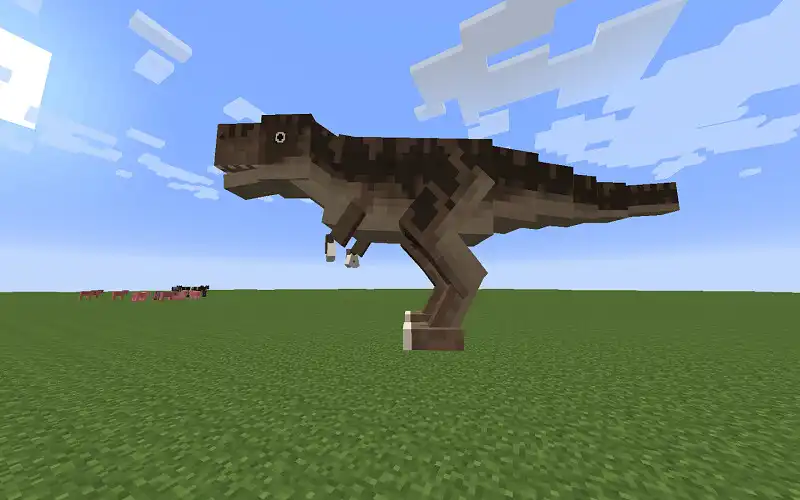 Play World dino mod for mcpe as an online game World dino mod for mcpe with UptoPlay