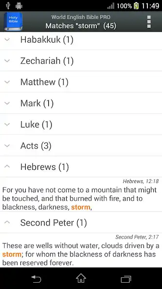 Play World English Bible PRO as an online game World English Bible PRO with UptoPlay