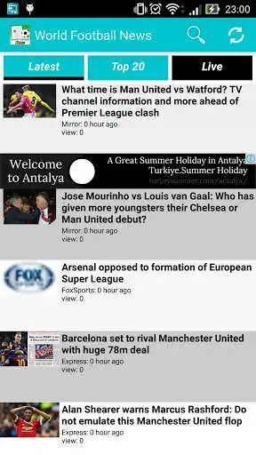 Play World Football News