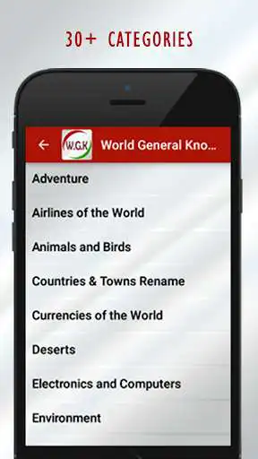 Play World General Knowledge - WGK as an online game World General Knowledge - WGK with UptoPlay