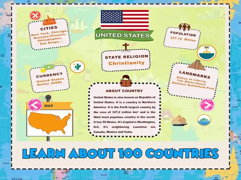 Play World Geography Games For Kids  and enjoy World Geography Games For Kids with UptoPlay