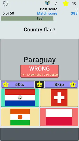 Play World Geo Quiz as an online game World Geo Quiz with UptoPlay