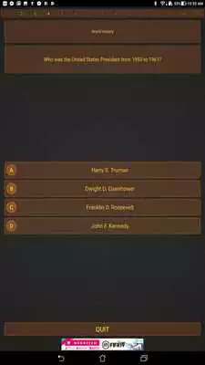 Play World History Quiz - Multiple Choice Trivia Game