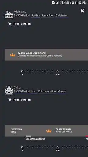 Play World History Timeline as an online game World History Timeline with UptoPlay