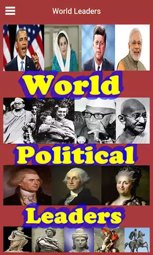Play World Leaders Play World Leaders
