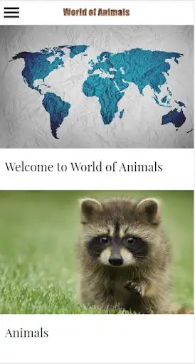 Play World of animals