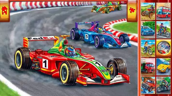 Play World of Cars! Car games for boys! Smart kids app