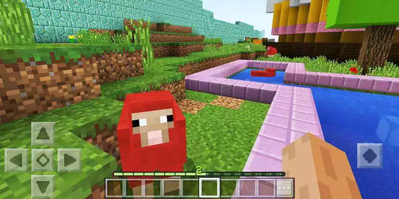 Play World of Color. Map for Minecraft