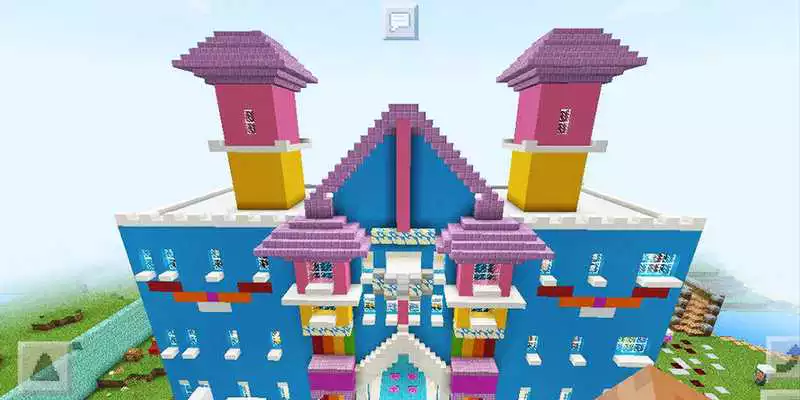 Play World of Color. Map for Minecraft