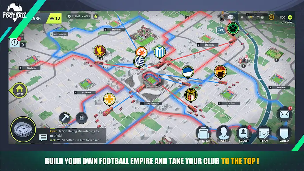 Play World of League Football as an online game World of League Football with UptoPlay