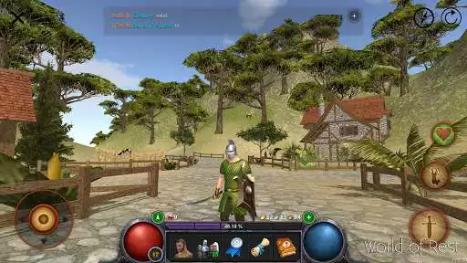 Play World Of Rest: Online RPG  and enjoy World Of Rest: Online RPG with UptoPlay