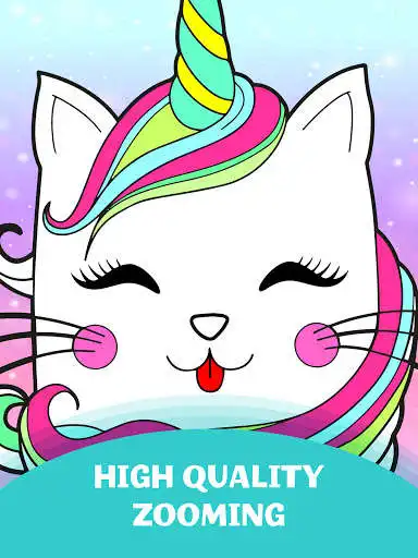 Play World of Unicorn Cats - Caticorns Coloring Book  and enjoy World of Unicorn Cats - Caticorns Coloring Book with UptoPlay