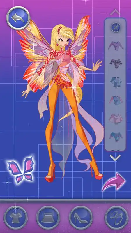 Play World of Winx - Dress Up