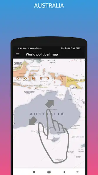Play World Political Map 2022 as an online game World Political Map 2022 with UptoPlay