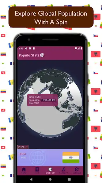 Play World Population - Populo Stat as an online game World Population - Populo Stat with UptoPlay