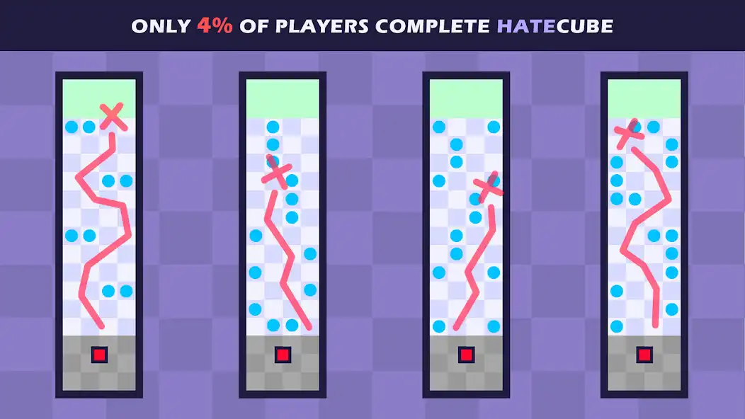 Play Worlds Hardest Game: HATE CUBE  and enjoy Worlds Hardest Game: HATE CUBE with UptoPlay