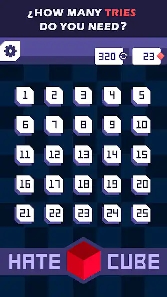 Play Worlds Hardest Game: HATE CUBE as an online game Worlds Hardest Game: HATE CUBE with UptoPlay