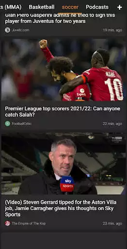 Play APK World Sport News  and enjoy World Sport News with UptoPlay com.world.football.news.latest