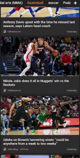 Play APK World Sport News  and enjoy World Sport News with UptoPlay com.world.football.news.latest