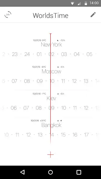 Play Worlds Time - Zone converter
