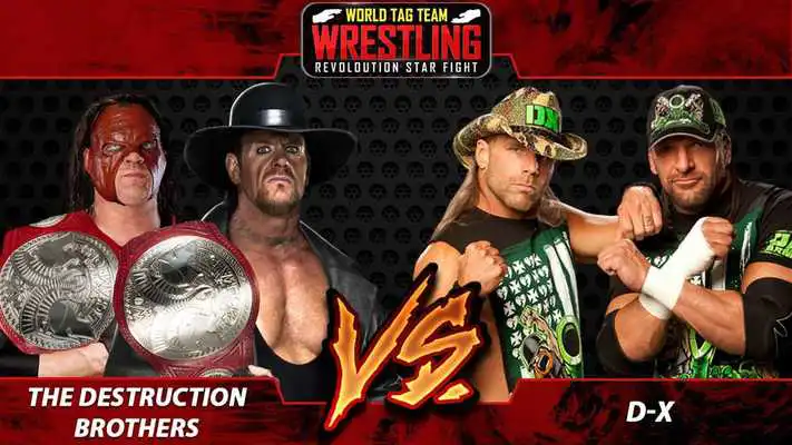 Play World Tag Team Wrestling Stars revolution Fight