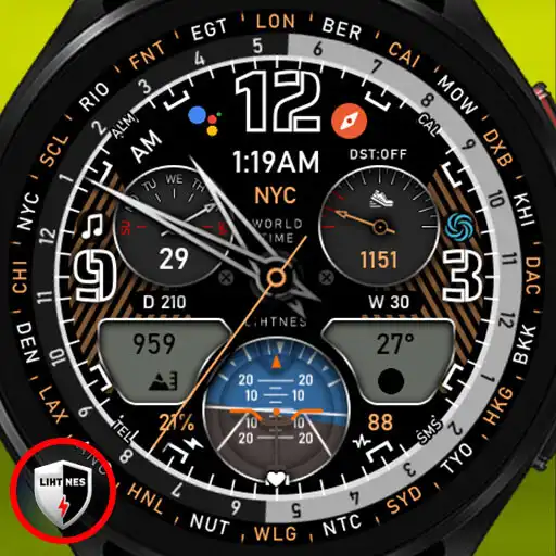 Play World Time Watch Face 049 APK Play World Time Watch Face 049 APK