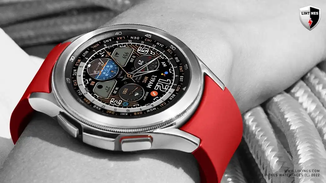 Play World Time Watch Face 049  and enjoy World Time Watch Face 049 with UptoPlay