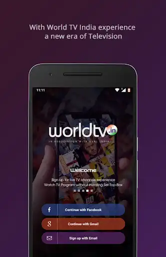 Play World TV India  and enjoy World TV India with UptoPlay