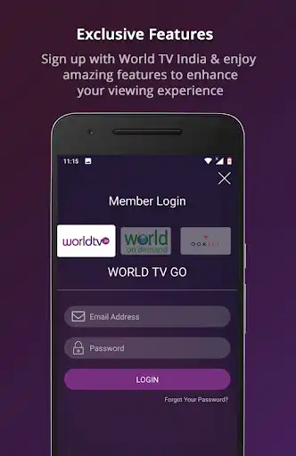 Play World TV India as an online game World TV India with UptoPlay