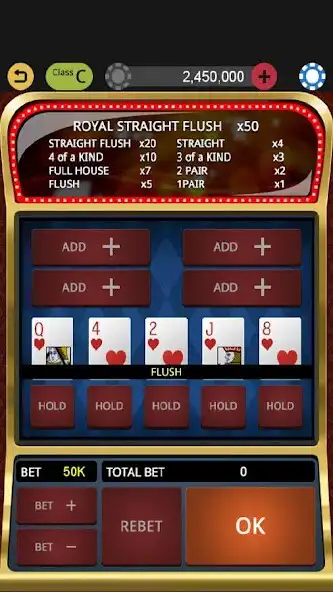 Play World Video Poker King as an online game World Video Poker King with UptoPlay