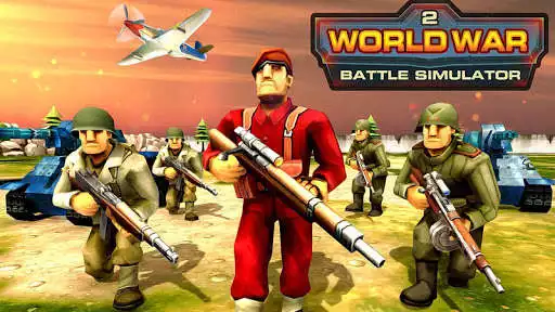 Play World War 2 Battle Simulator- WW2 Battle Games  and enjoy World War 2 Battle Simulator- WW2 Battle Games with UptoPlay