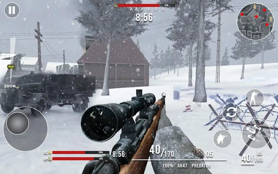 Play World War 2 Sniper Hero: Sniper Games 3D  and enjoy World War 2 Sniper Hero: Sniper Games 3D with UptoPlay