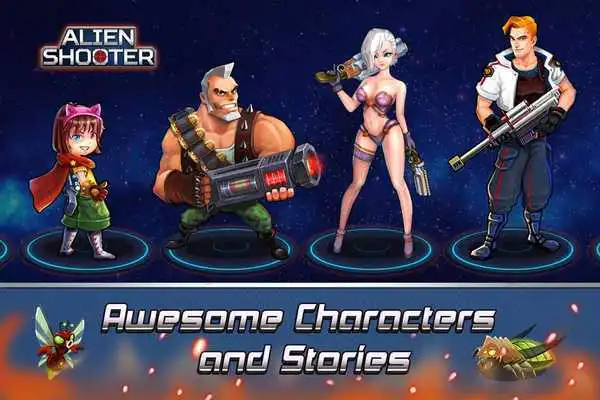 Play World War: Alien Shooter 1