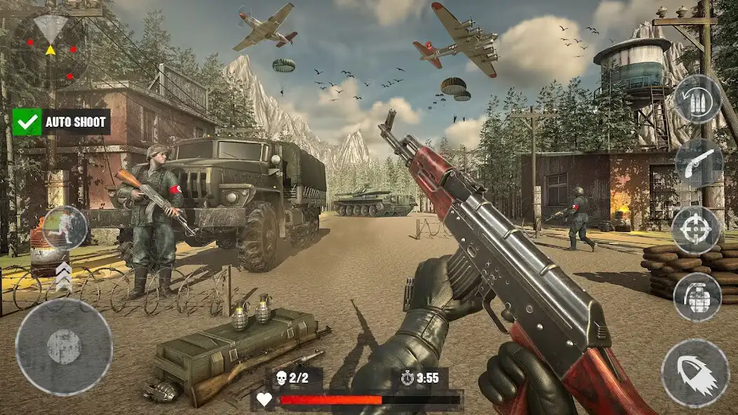 Play World War: Gun Games  and enjoy World War: Gun Games with UptoPlay