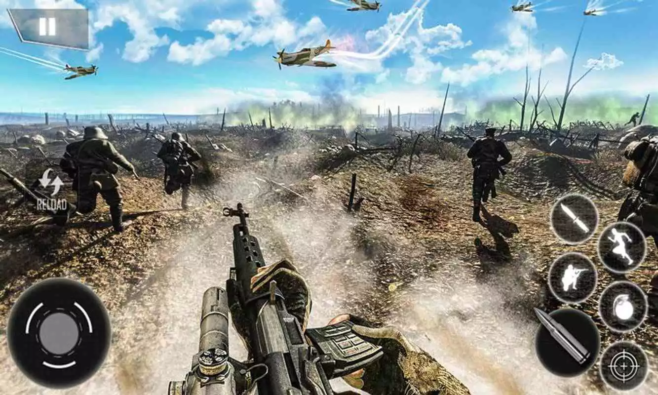 Play World War II Survival: FPS Shooting Game