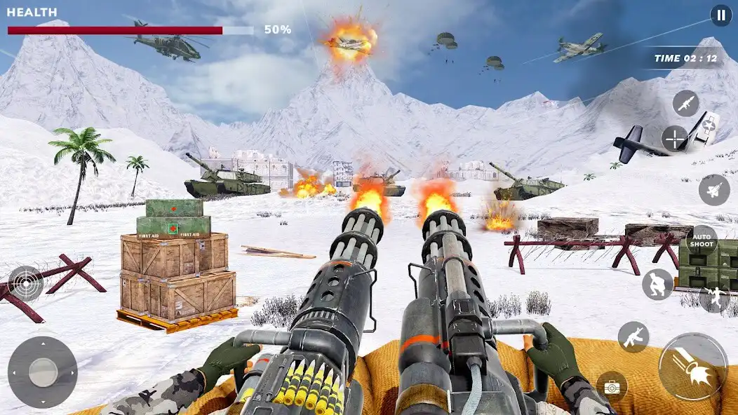 Play World War: Tank Gunner Battles  and enjoy World War: Tank Gunner Battles with UptoPlay