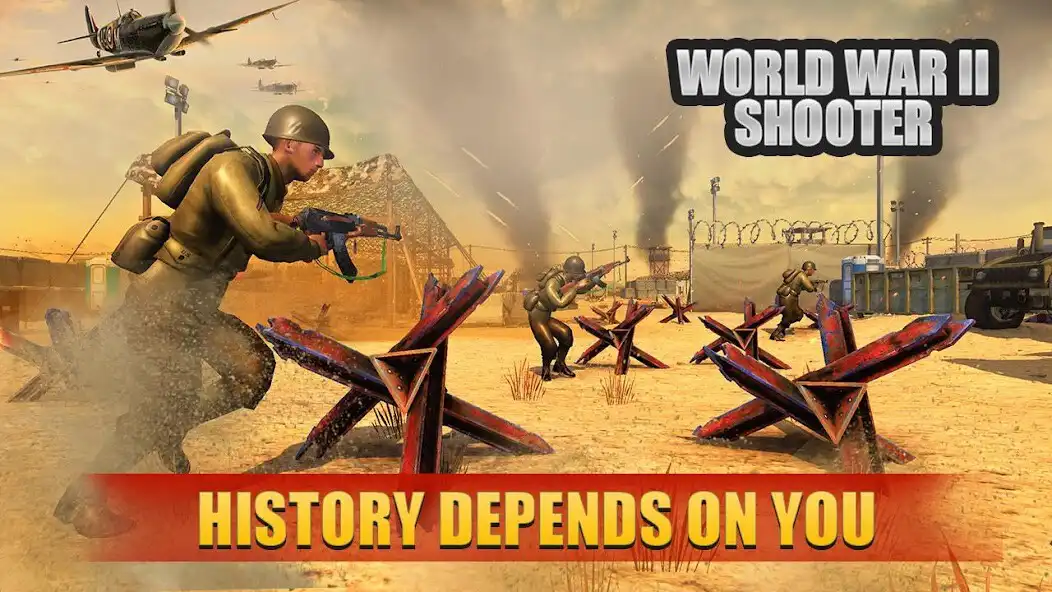 Play World War WW2 Shooter : Free Shooting Games  and enjoy World War WW2 Shooter : Free Shooting Games with UptoPlay