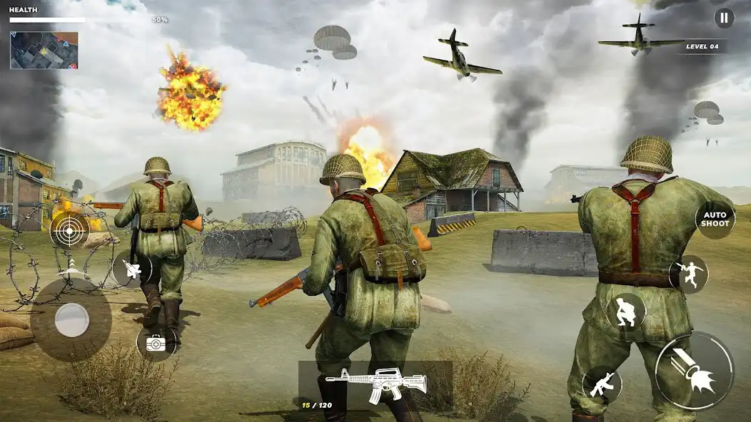 Play World War WW2 Shoot Gun Games as an online game World War WW2 Shoot Gun Games with UptoPlay