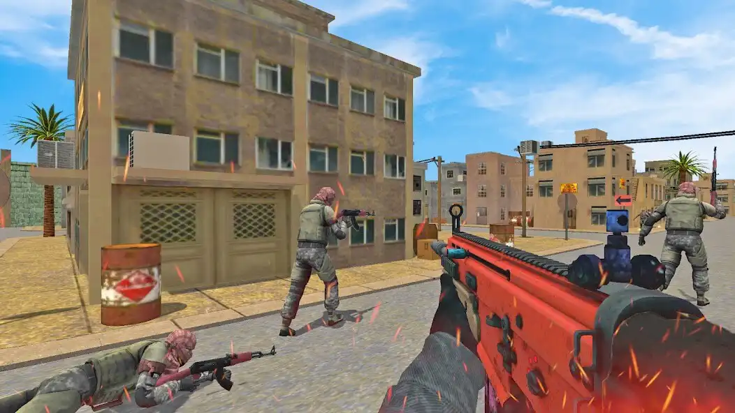 Play World War Zombie Battle FPS as an online game World War Zombie Battle FPS with UptoPlay