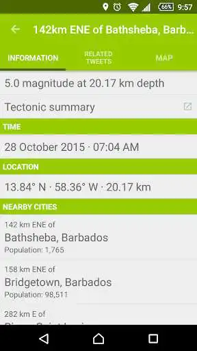 Play World Wide Quakes as an online game World Wide Quakes with UptoPlay