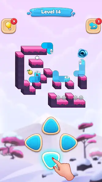 Play Worm Frenzy: Hungry Snake as an online game Worm Frenzy: Hungry Snake with UptoPlay
