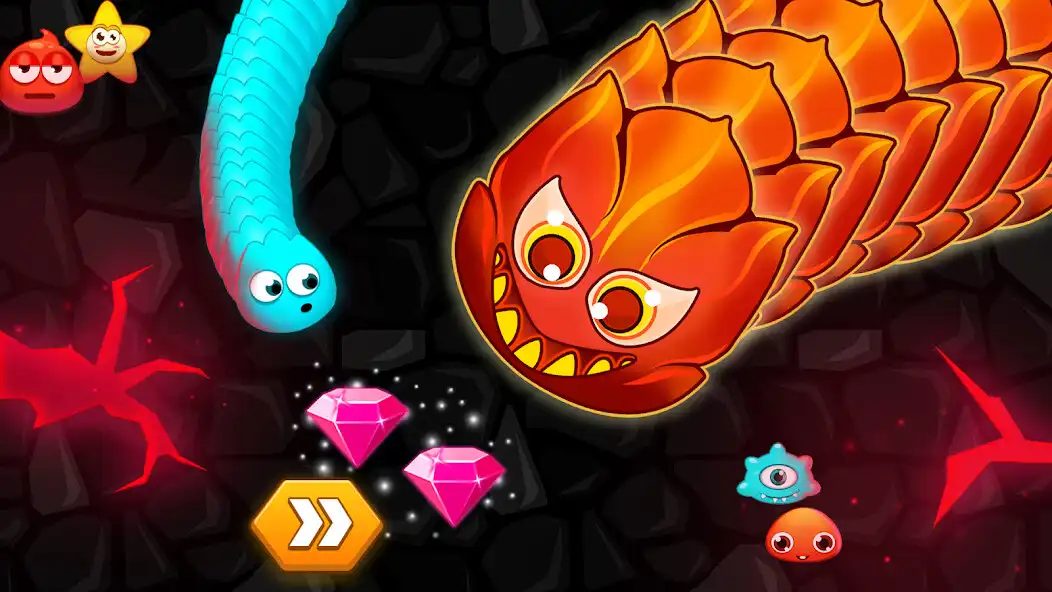 Play Worm Hunt - Snake game iO zone  and enjoy Worm Hunt - Snake game iO zone with UptoPlay