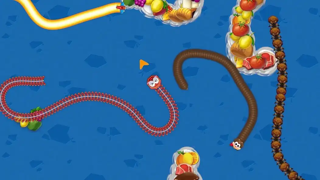 Play Worm.io - Eat em All as an online game Worm.io - Eat em All with UptoPlay