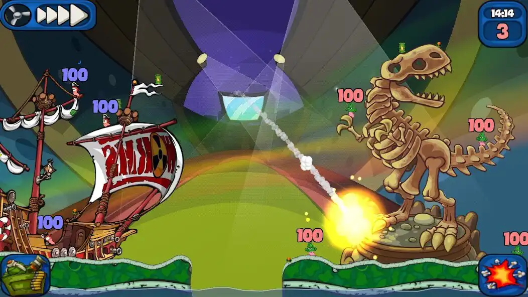 Play Worms 2: Armageddon  and enjoy Worms 2: Armageddon with UptoPlay