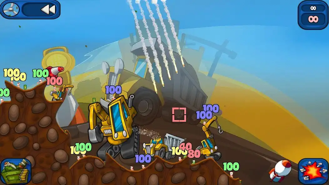Play Worms 2: Armageddon as an online game Worms 2: Armageddon with UptoPlay