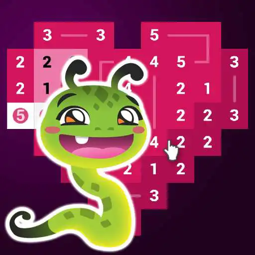 Play Worms - Linkapix Picture Path Number Puzzle APK