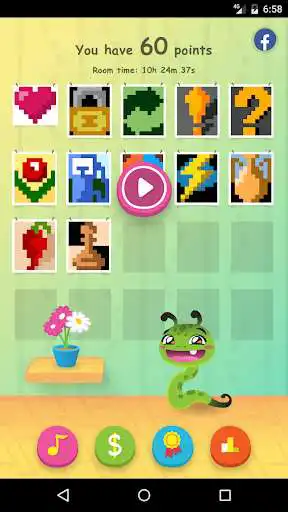 Play Worms - Linkapix Picture Path Number Puzzle as an online game Worms - Linkapix Picture Path Number Puzzle with UptoPlay