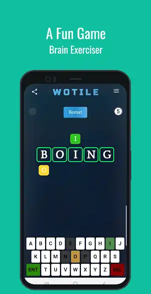 Play Wotile - Test Your Word Skills  and enjoy Wotile - Test Your Word Skills with UptoPlay