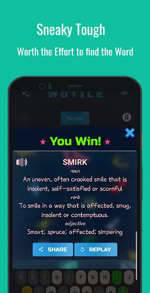 Play Wotile - Test Your Word Skills as an online game Wotile - Test Your Word Skills with UptoPlay