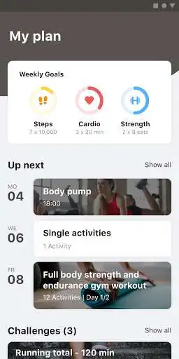 Play WOTWF - Workout planner  and enjoy WOTWF - Workout planner with UptoPlay